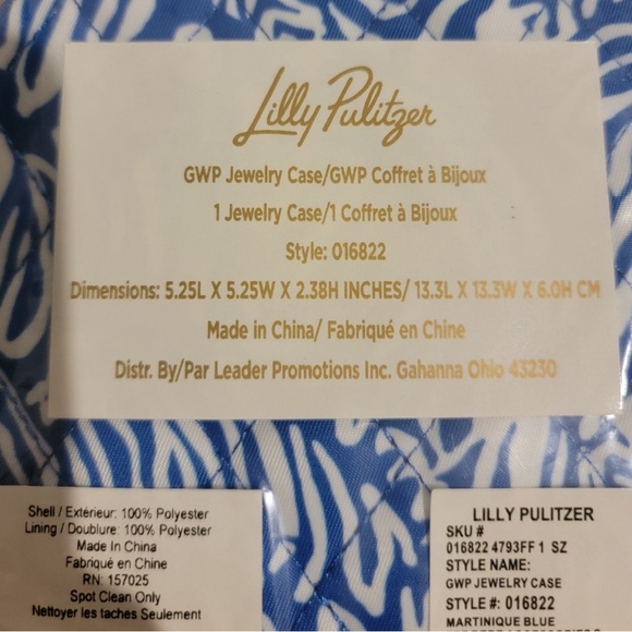Lilly Pulitzer Jewelry Case in Zee Bebe - Picture 3 of 7